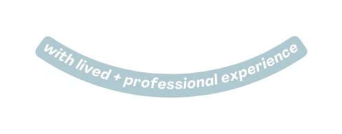 with lived professional experience